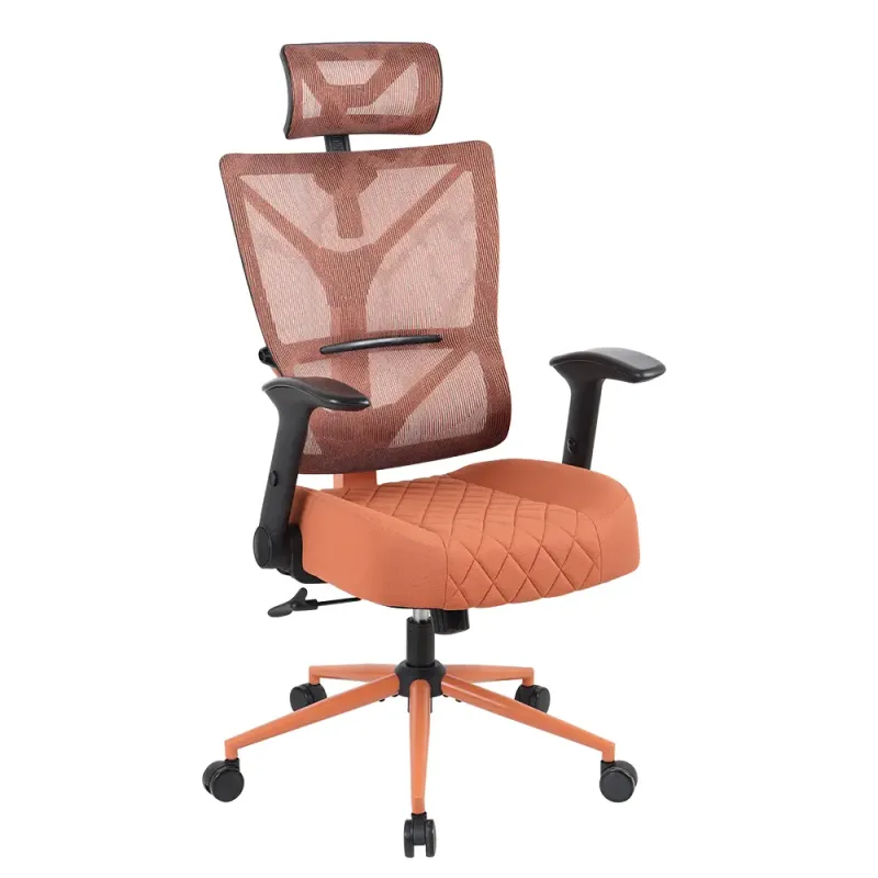 Кресло CHAIRMAN CH 566 оранжевое главное фото